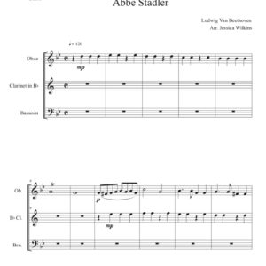 Abbe Stadler - Reed Trio (Digital Download)