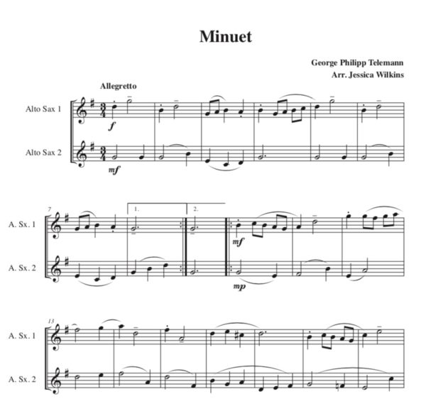 Alina Jeon Woodwind Music order (February 2019)