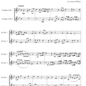 Finger Sonata No.6 - Trumpet Duet (Digital Download)
