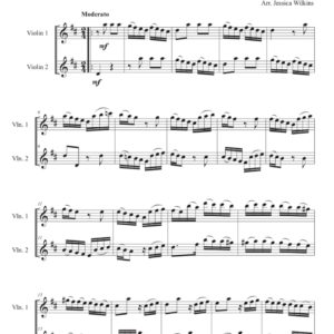 Molter Violin Duet No.4 HS.407 (Digital Download)