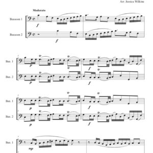 Quantz Bassoon Duet No.4 Op.2 (Digital Download)