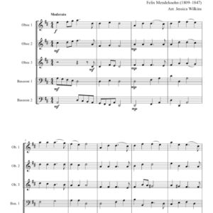 Hark! The Herald Angels Sing - Double Reed Choir (Digital Download)