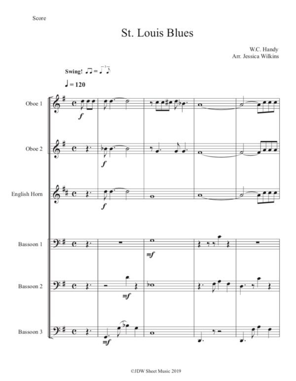 Handy St. Louis Blues - Eury's Group (Digital Download)