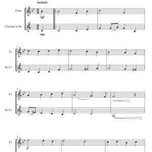 3 Short Xmas Duets – Flute & Clarinet (Digital Download) – JDW Sheet Music