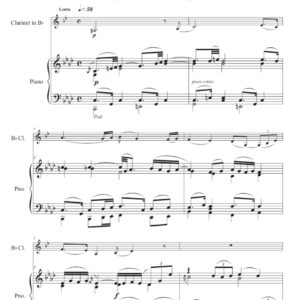 Autumn Song - Clarinet & Piano (Digital Download)
